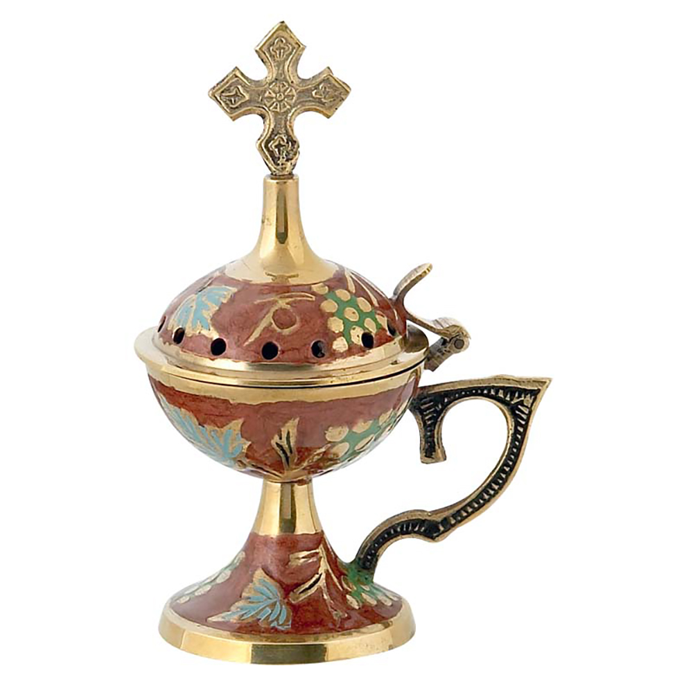 Λιβανιστήρι 9991C RED από μπρούτζο